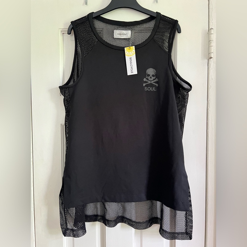 SoulCycle Mesh Back Tank Top